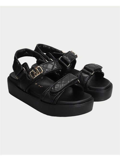 Sandalo donna Marc Ellis con doppia fascia MARC ELLIS | 228ASIABLACK